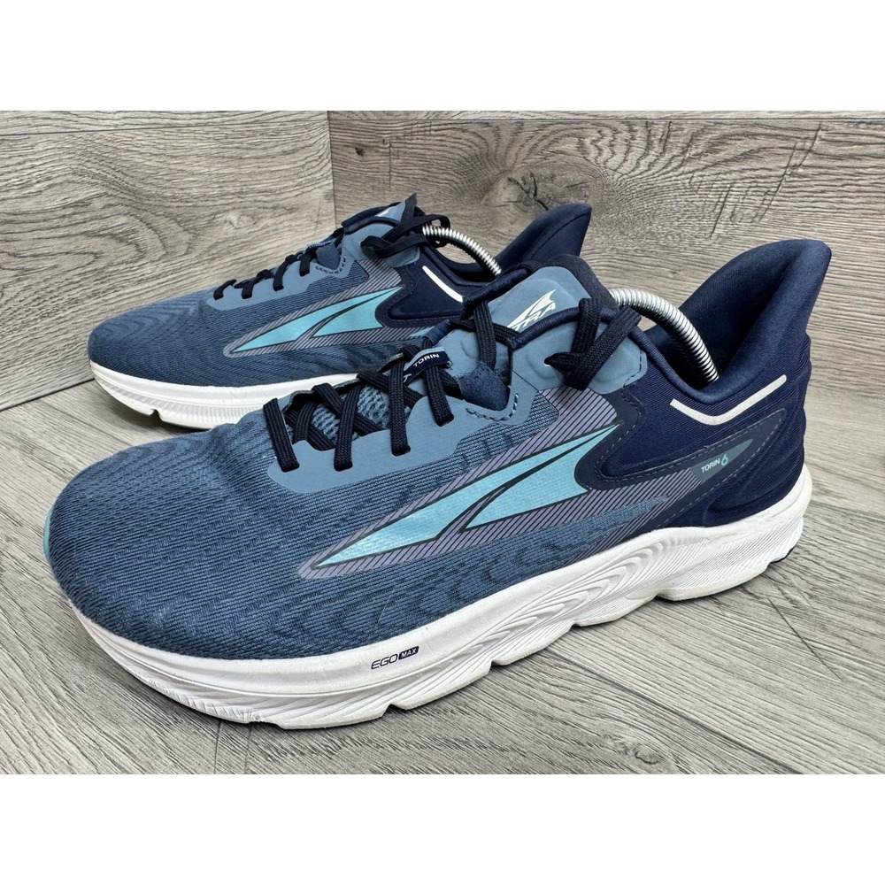 Altra Torin 6 Mens 11 Blue Running Shoes Sneakers 0 Zero Drop AL0A7R6T419
